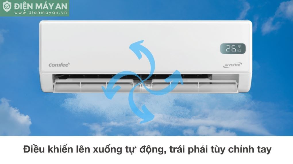 Điều hoà Comfee Inverter 18000 BTU 1 chiều CFS-18VGPF
